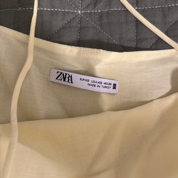 Zara Yellow Maxi Dress - Picture 2 of 4